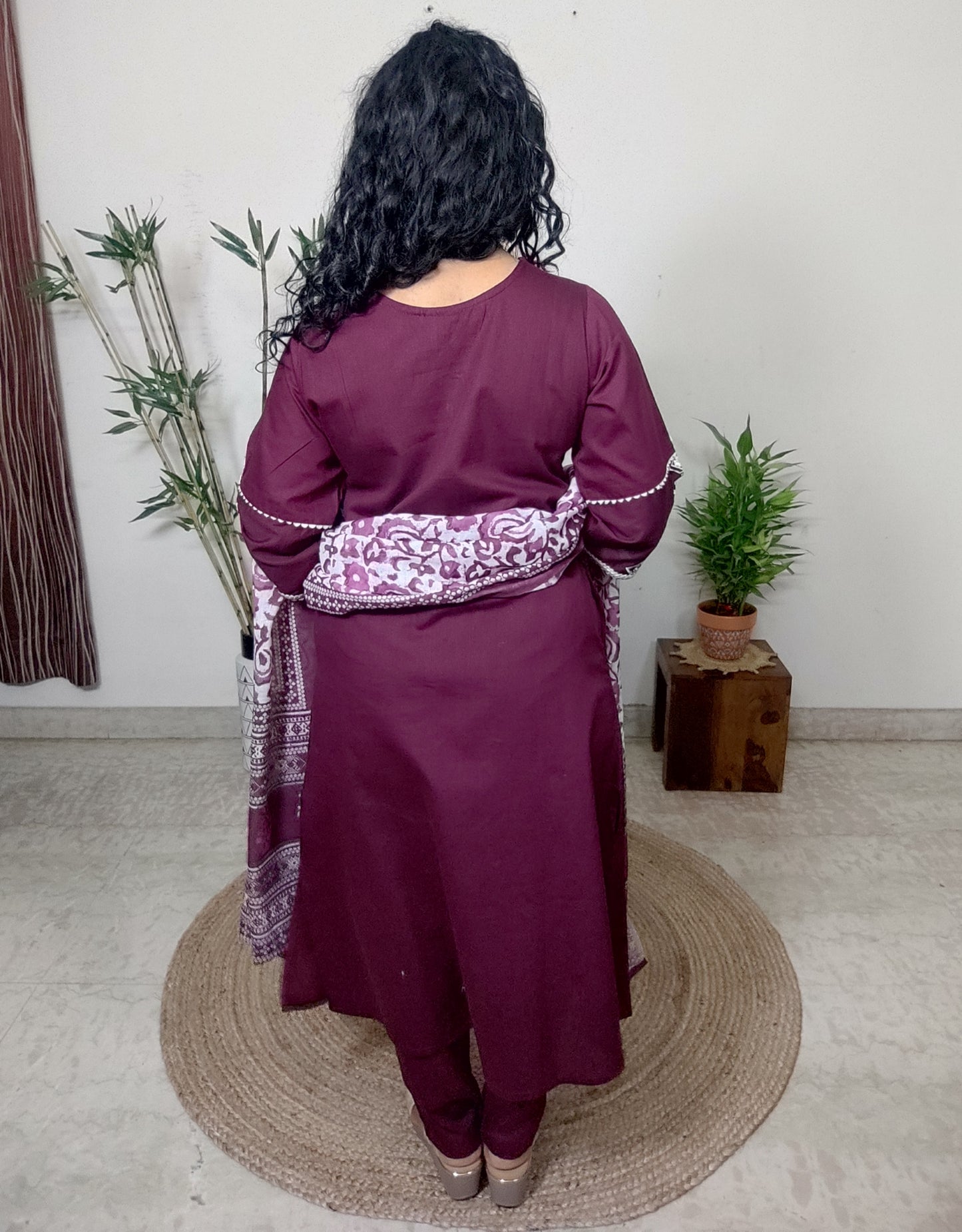 Cotton readymade suit set