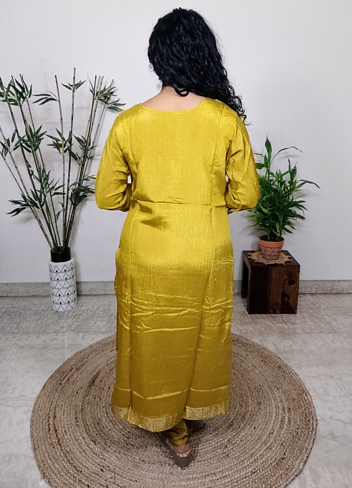 suits paired with organza silk dupatta