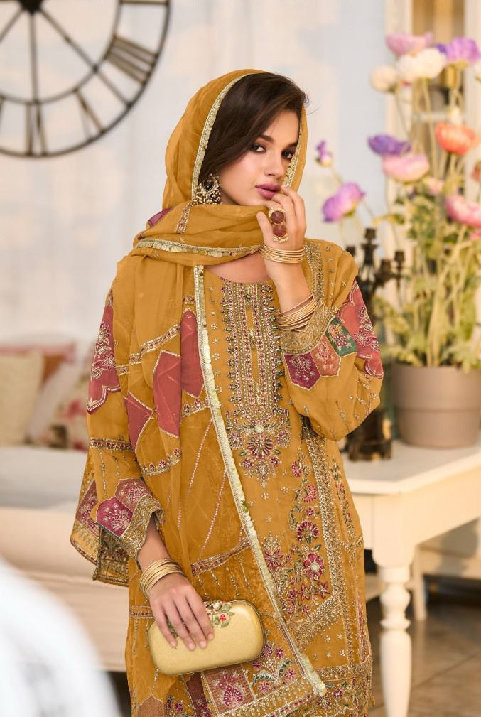 Eid Peach Sharara