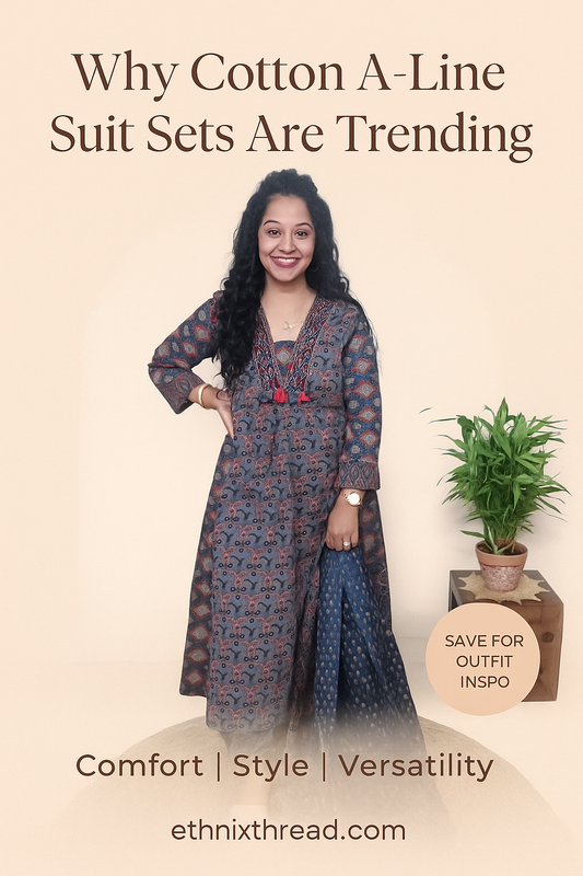 Why Cotton A-Line Suit Sets Are Trending