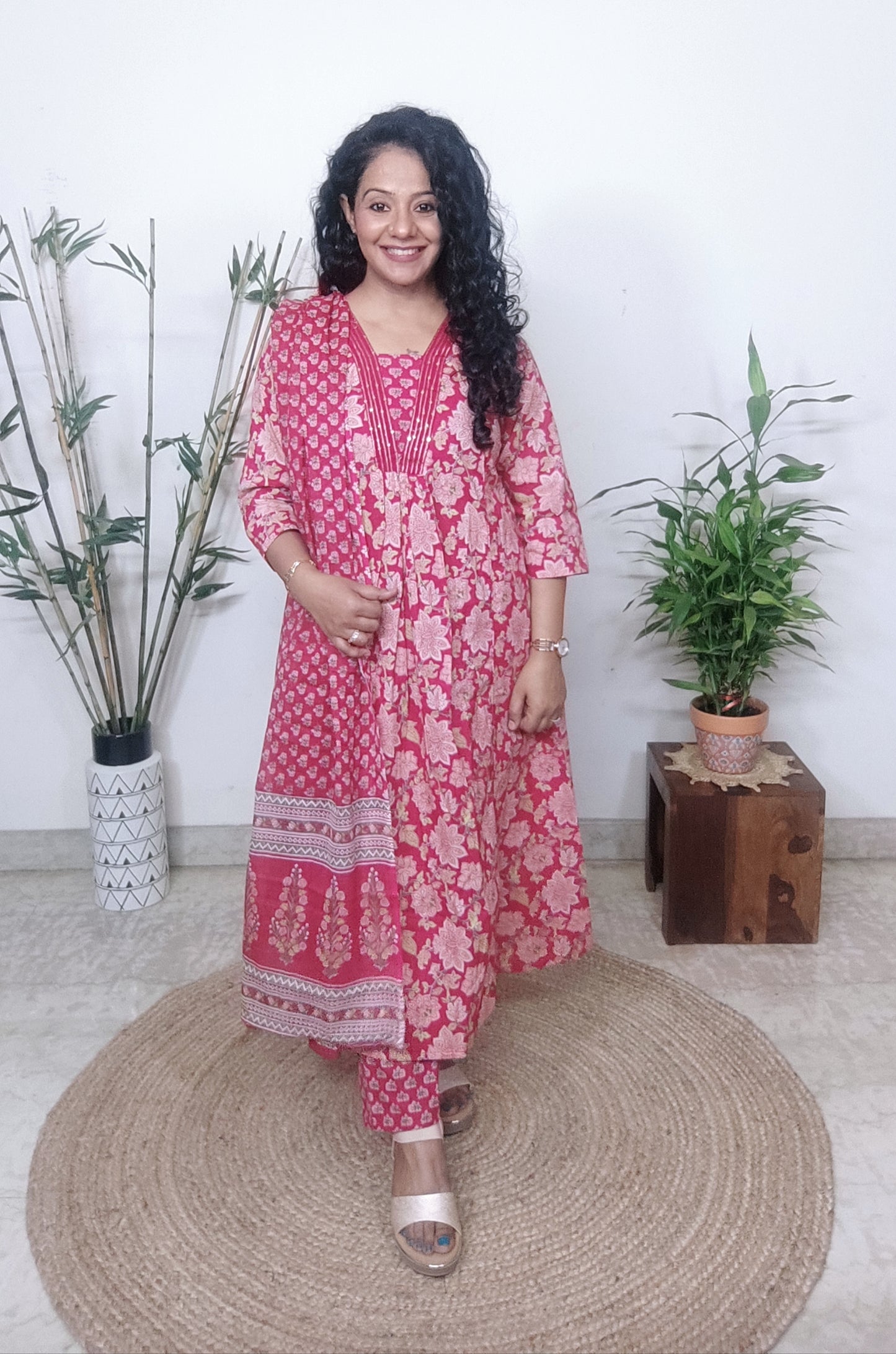 Pink Kurta Set