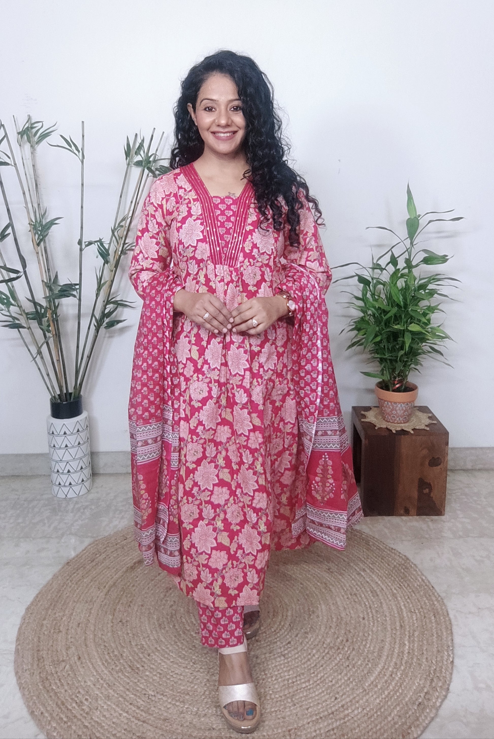 Pink Kurta Set