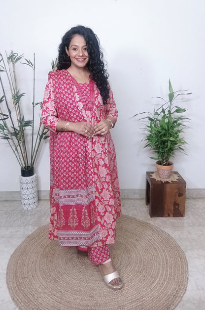 Pink Kurta Set