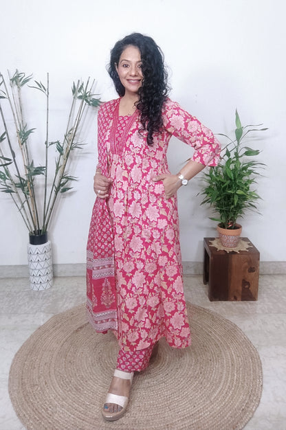 Pink Kurta Set