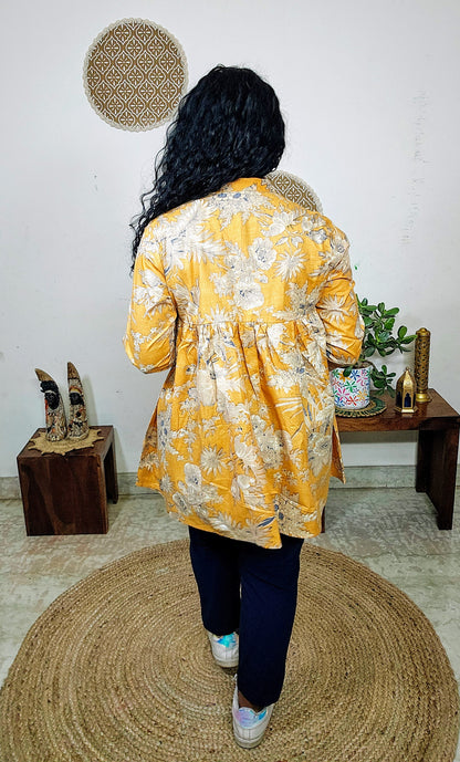 EthnixThread  cotton V-neck short top for Jeans Trouser