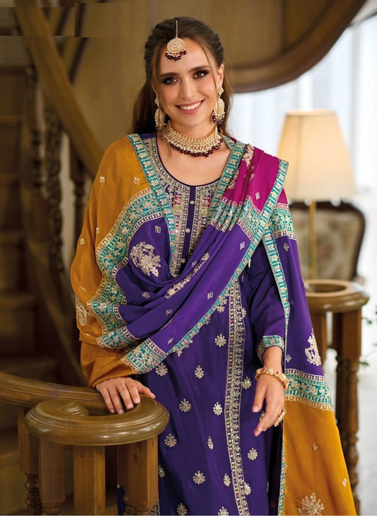EthnixThread Heavy Luxurious Party Wear readymade Suit Sets