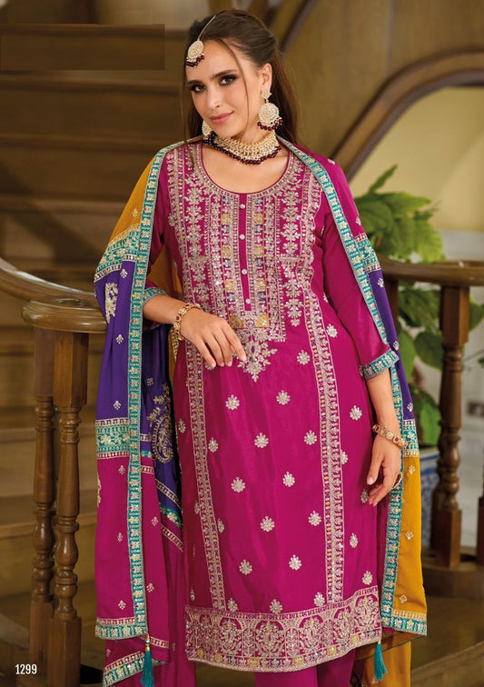 EthnixThread Heavy Luxurious Party Wear readymade Suit Sets