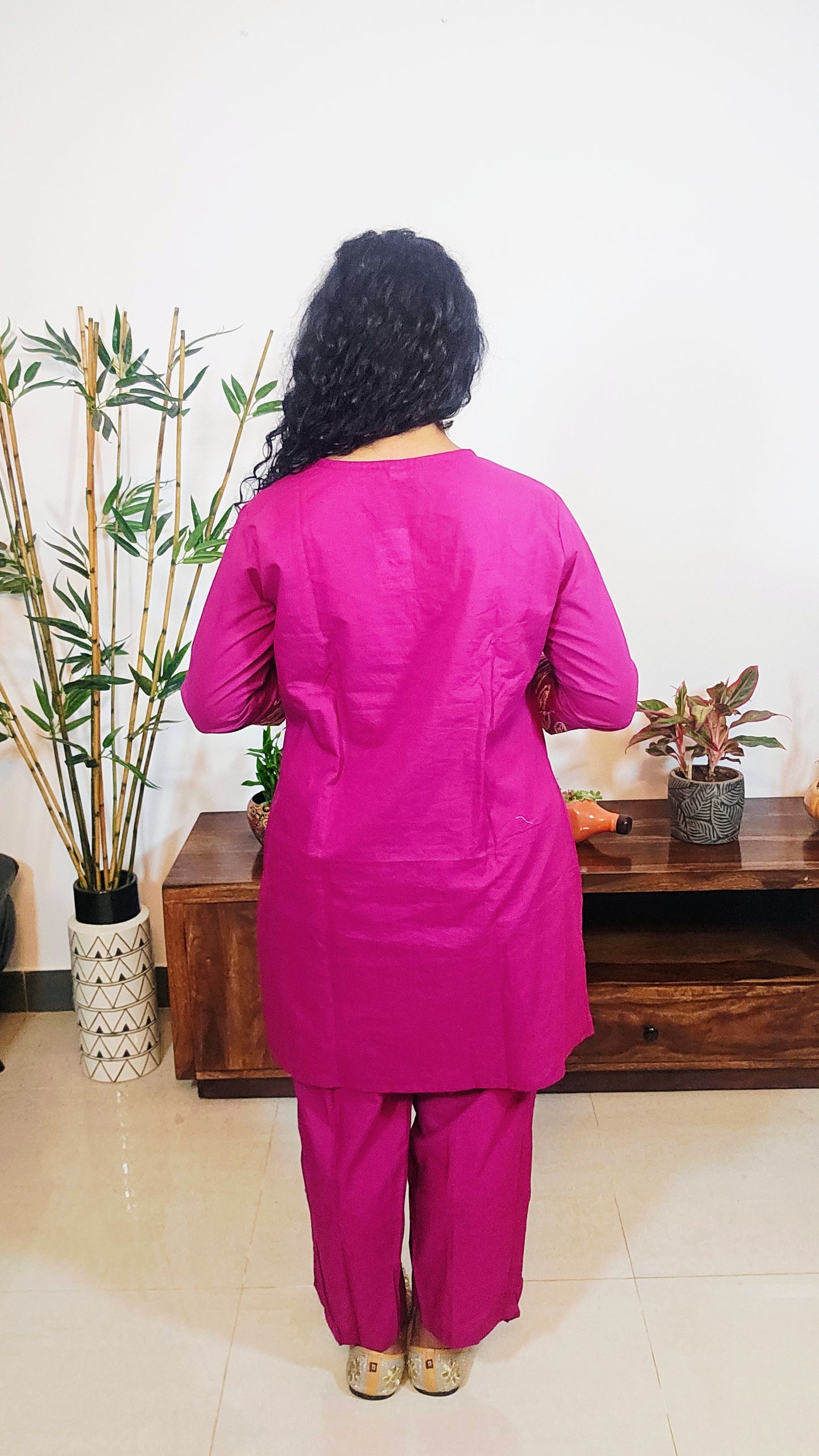 Trending Embroidered Cotton Coord Set for Women | Sizes M-2XL | EthnixThread