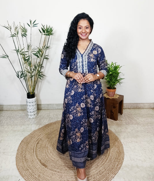 Readymade anarkali suit set