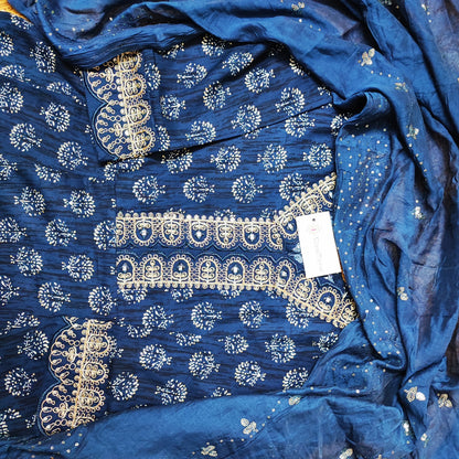 EthnixThread designer party wear readymade anarkali suit set