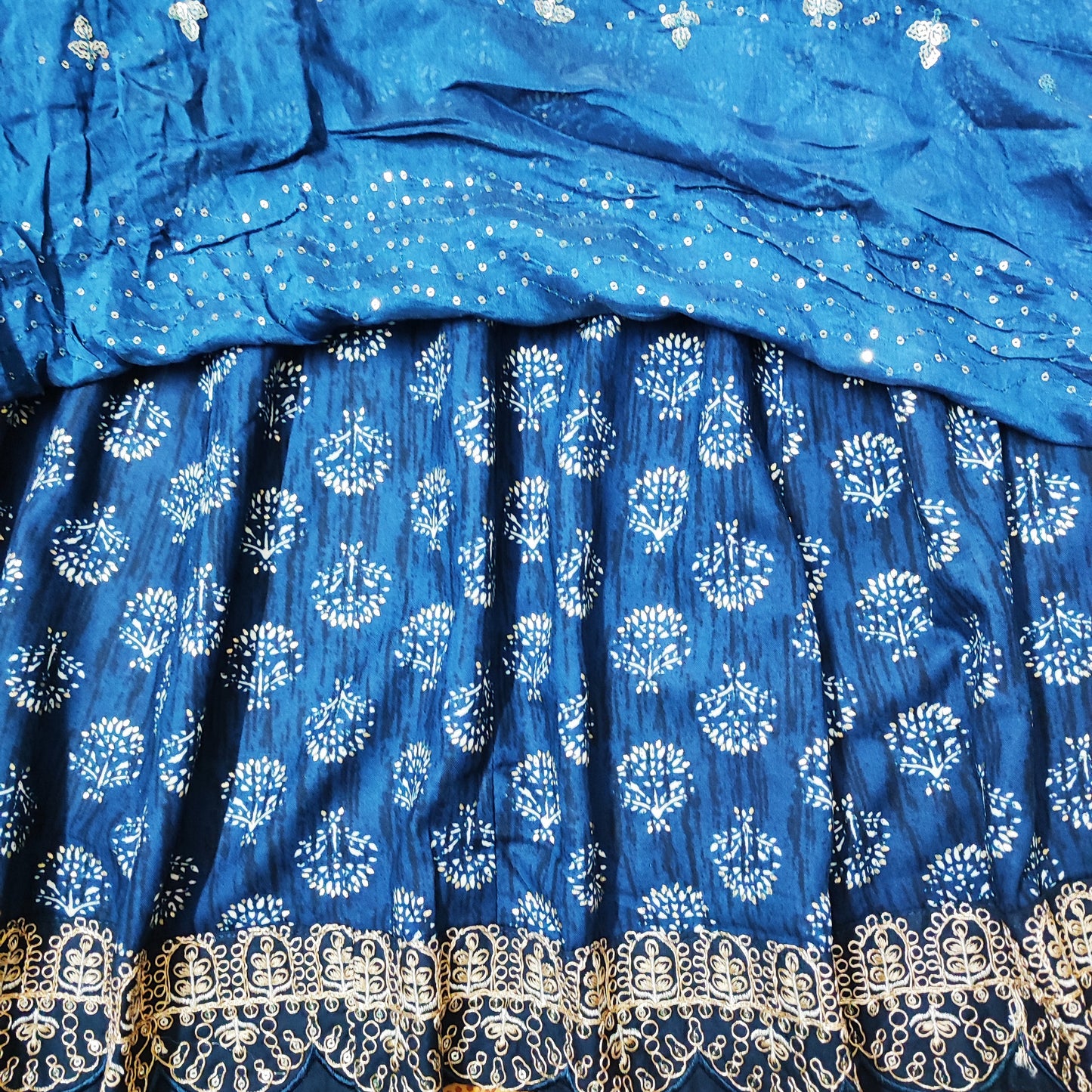 EthnixThread designer party wear readymade anarkali suit set