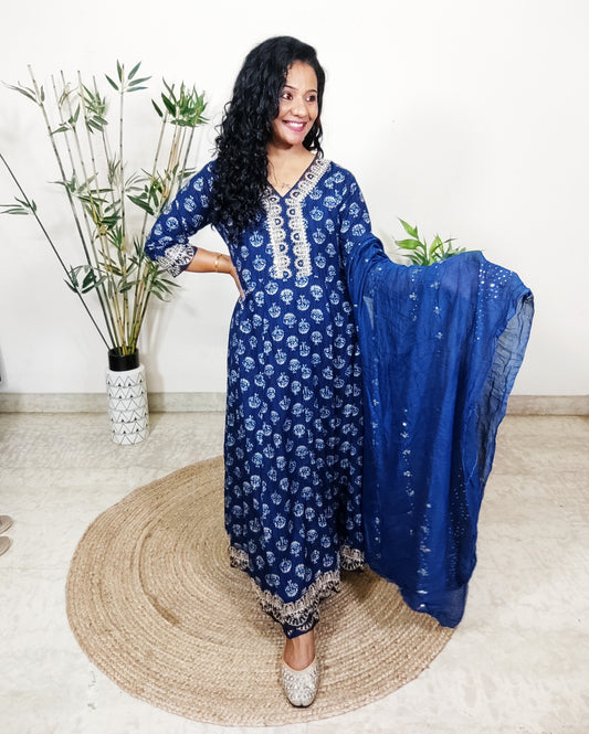 Anarkali suit set