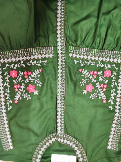 EthnixThread designer readymade embroidered coord set