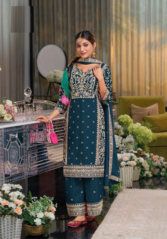 EthnixThread Heavy Luxurious Party Wear readymade Suit Sets