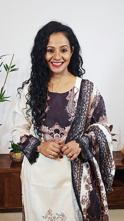 EthnixThread Premium Festive Wear Collection – Embroidered Suits with Designer Dupattas (M–2XL)