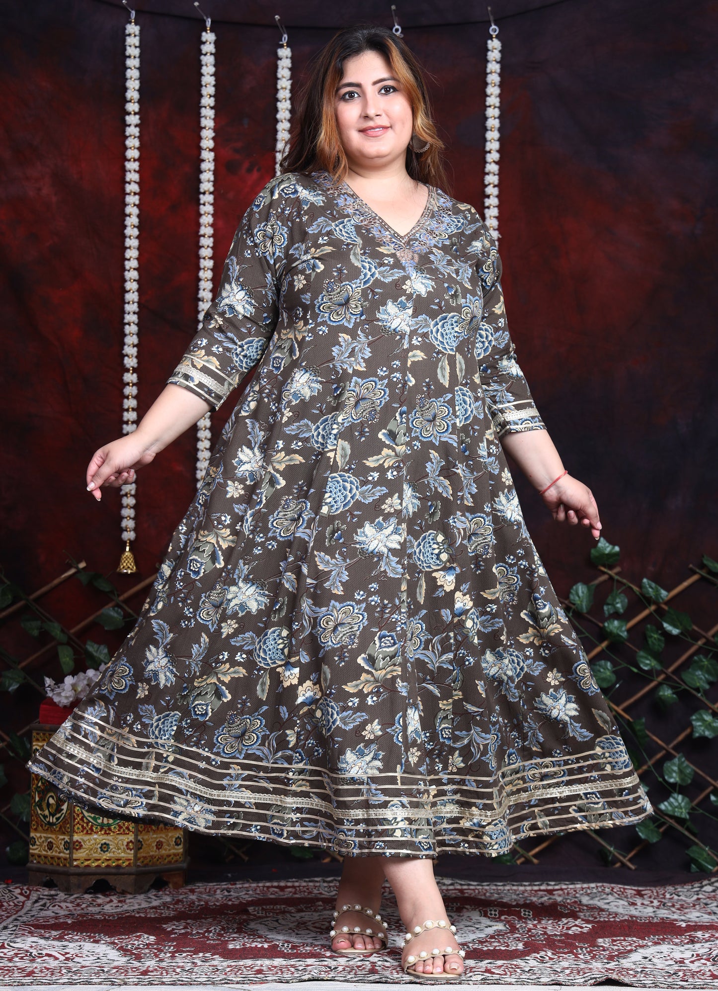 EthnixThread Cotton Anarkali Kurtas tailored for the woman who owns her curves