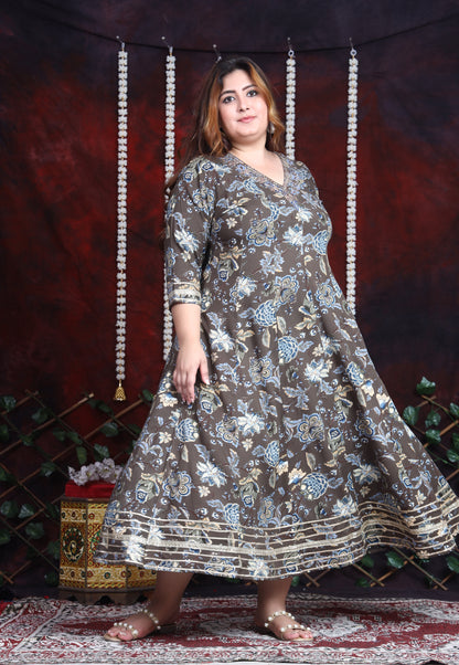 EthnixThread Cotton Anarkali Kurtas tailored for the woman who owns her curves