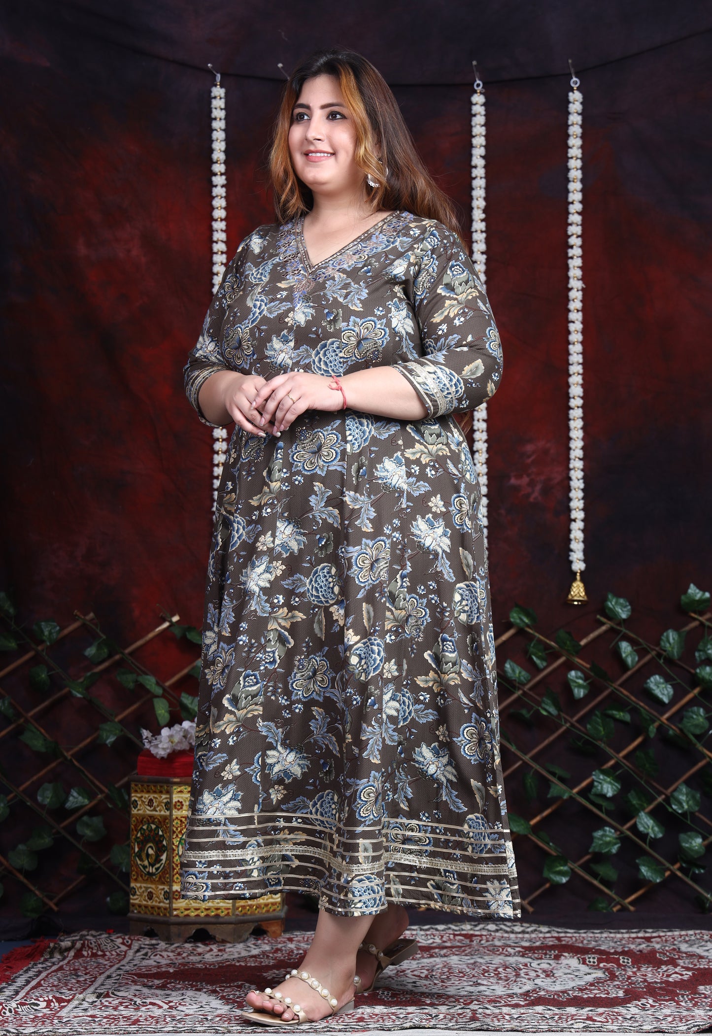 EthnixThread Cotton Anarkali Kurtas tailored for the woman who owns her curves