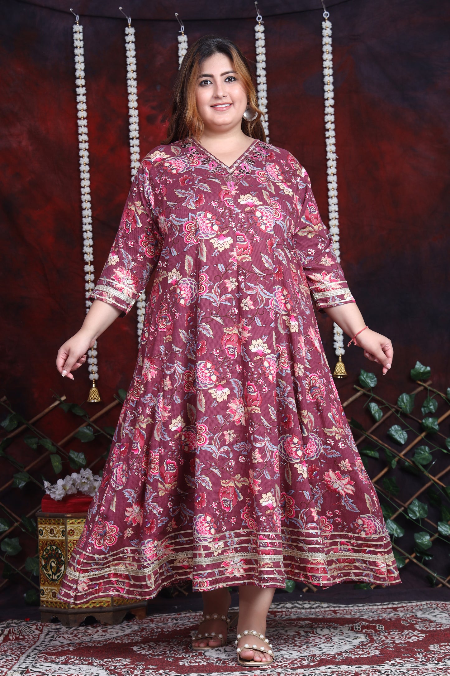 EthnixThread Cotton Anarkali Kurtas tailored for the woman who owns her curves