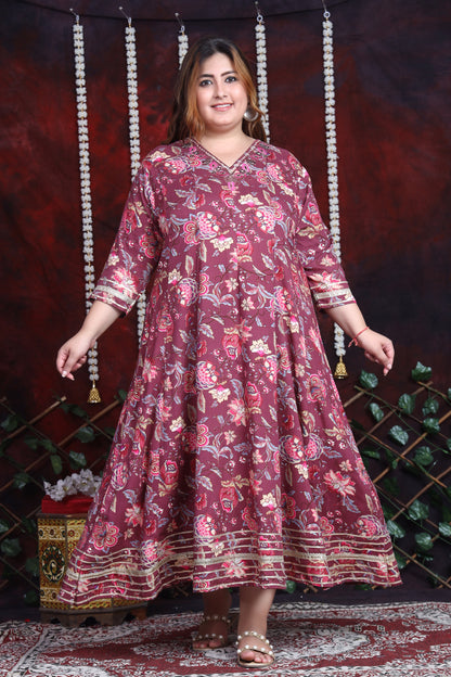 EthnixThread Cotton Anarkali Kurtas tailored for the woman who owns her curves