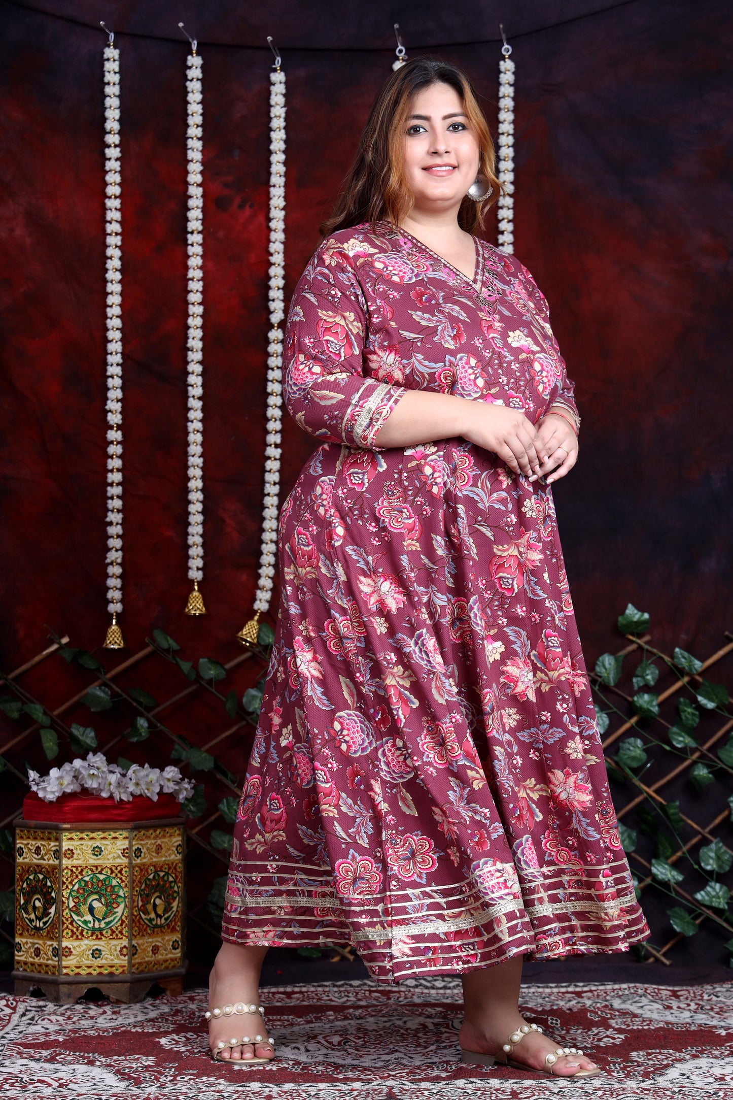 EthnixThread Cotton Anarkali Kurtas tailored for the woman who owns her curves