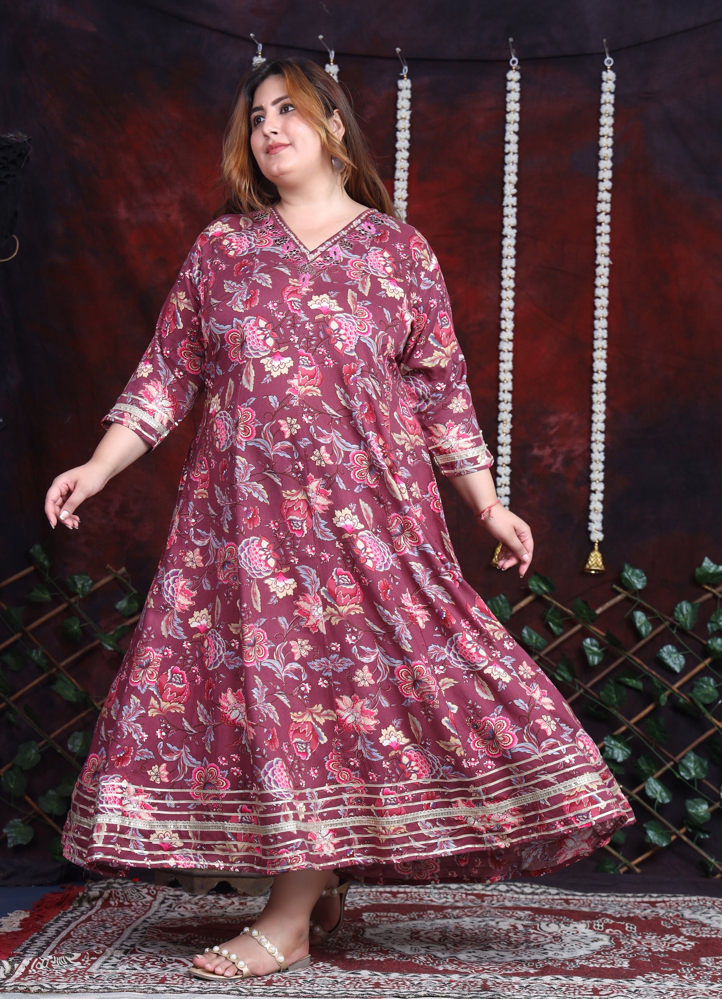 EthnixThread Cotton Anarkali Kurtas tailored for the woman who owns her curves