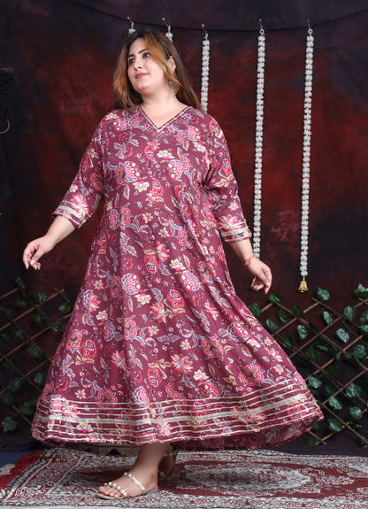 EthnixThread Cotton Anarkali Kurtas tailored for the woman who owns her curves