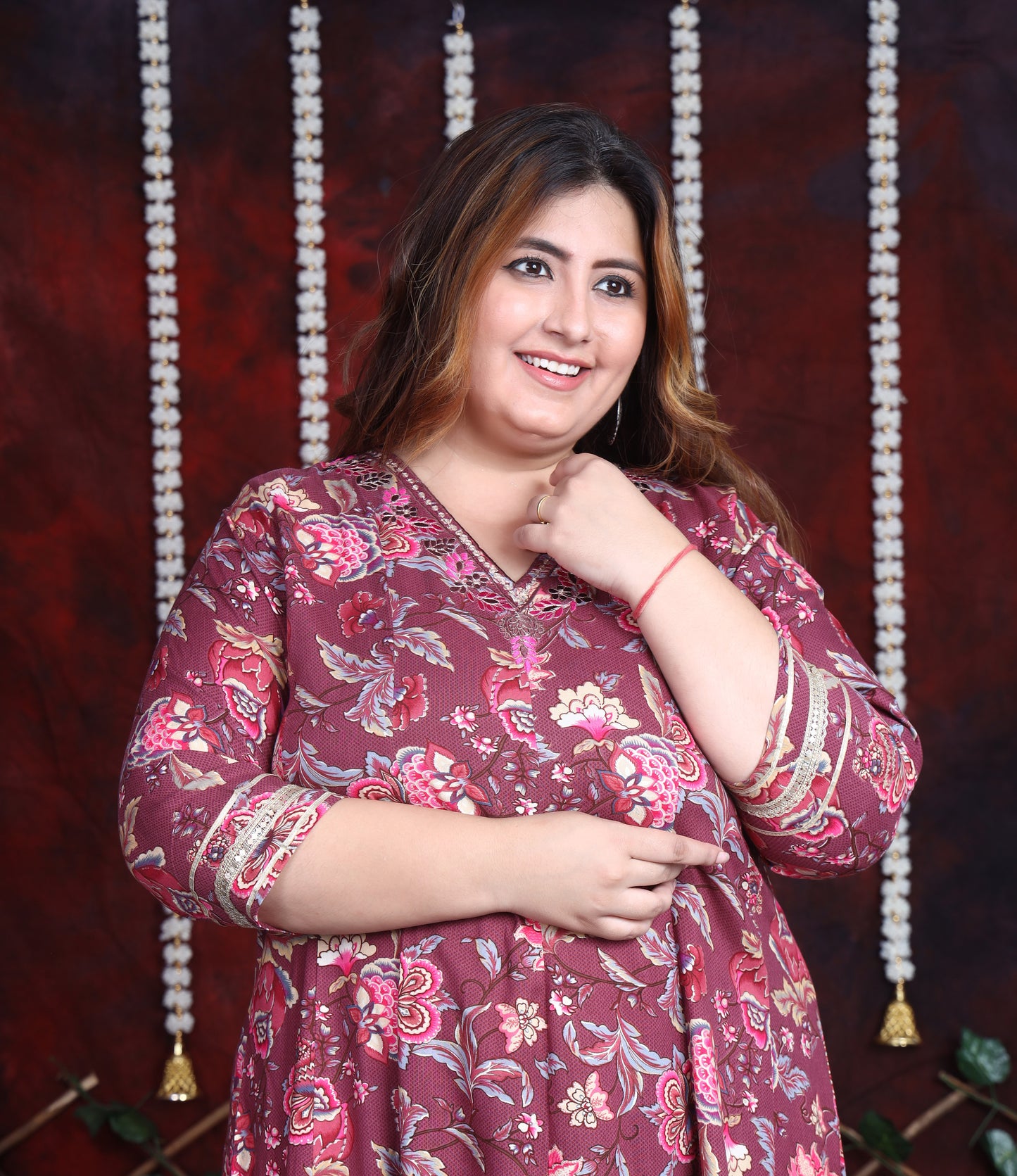EthnixThread Cotton Anarkali Kurtas tailored for the woman who owns her curves