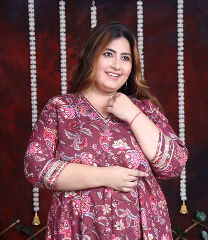 EthnixThread Cotton Anarkali Kurtas tailored for the woman who owns her curves