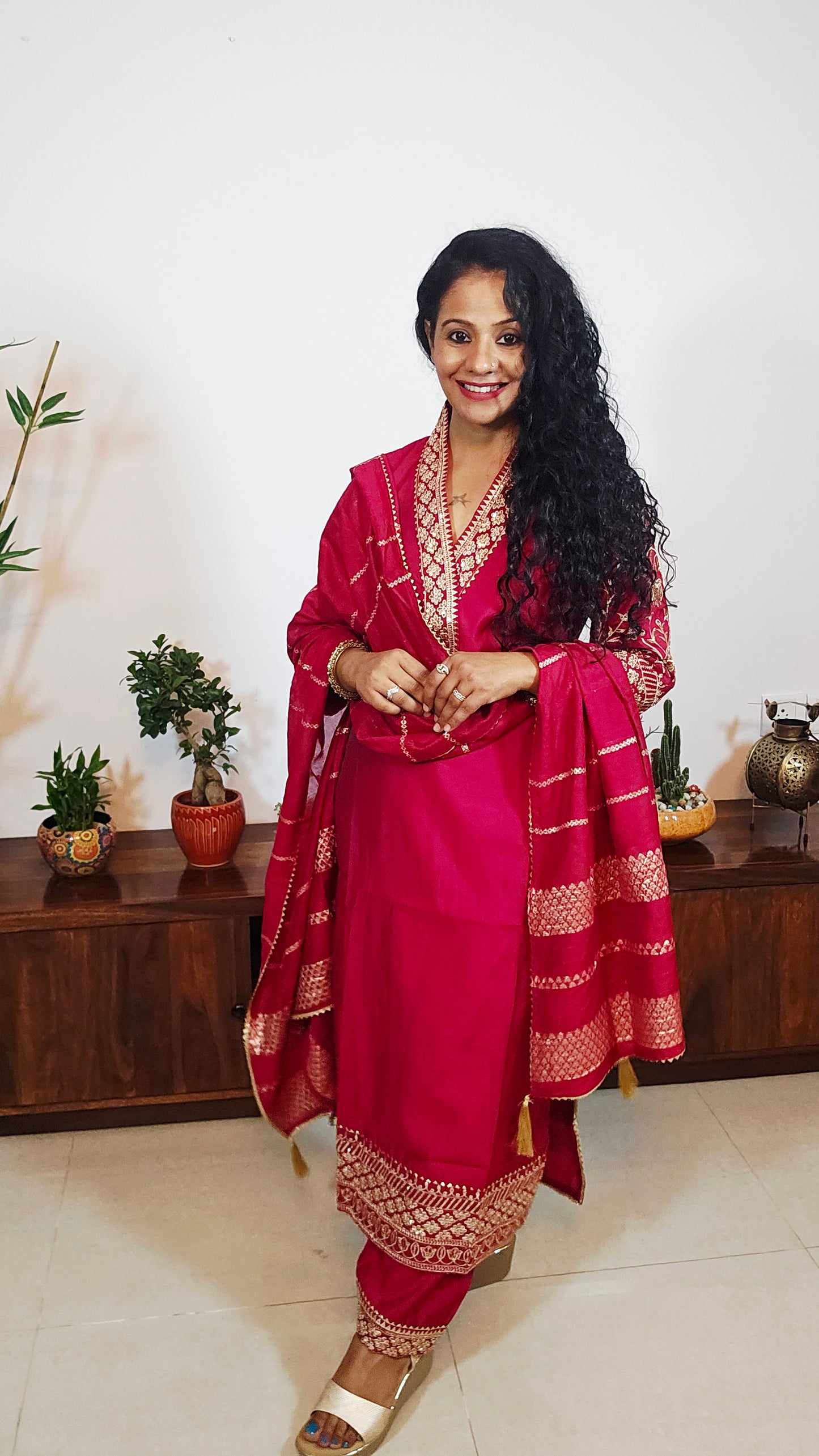 EthnixThread Premium Silk Suits for Karwa Chauth & Festive Celebrations (M–2XL)
