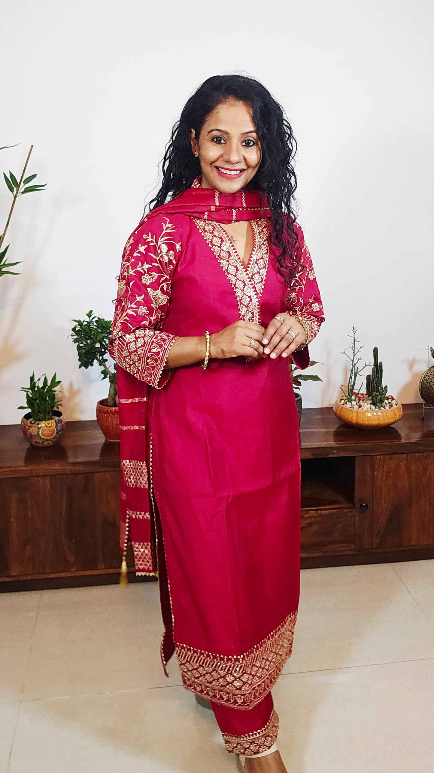 EthnixThread Premium Silk Suits for Karwa Chauth & Festive Celebrations (M–2XL)