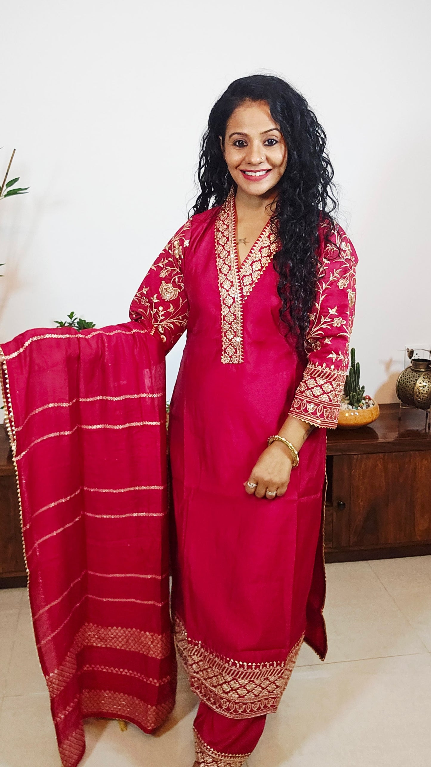EthnixThread Premium Silk Suits for Karwa Chauth & Festive Celebrations (M–2XL)