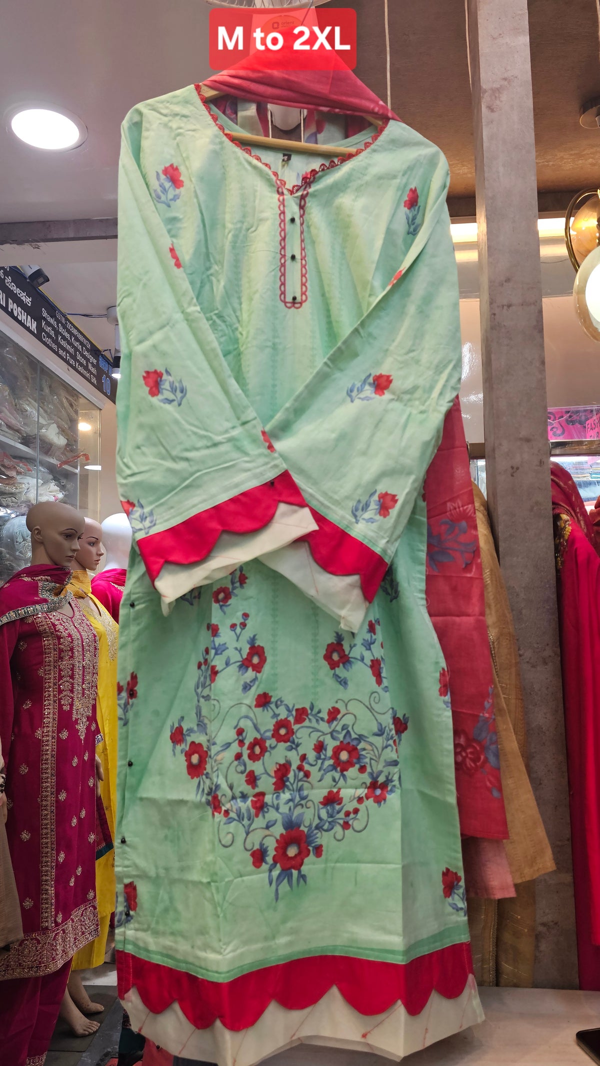 Premium Pakistani Cotton Suit Sets – M to 2XL