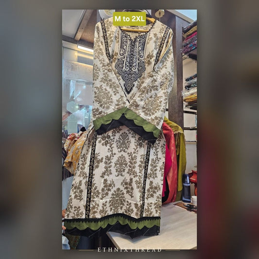 Premium Pakistani Cotton Suit Sets – M to 2XL