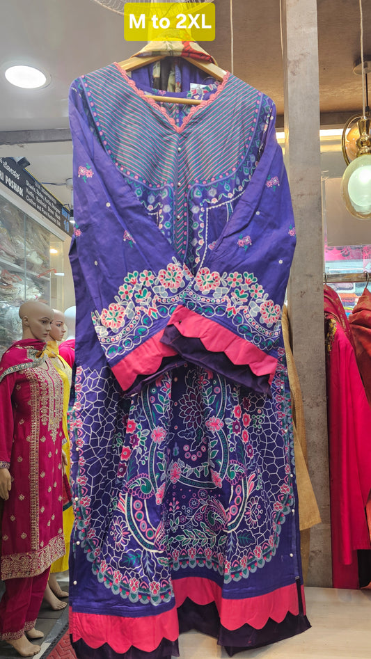 Premium Pakistani Cotton Suit Sets – M to 2XL