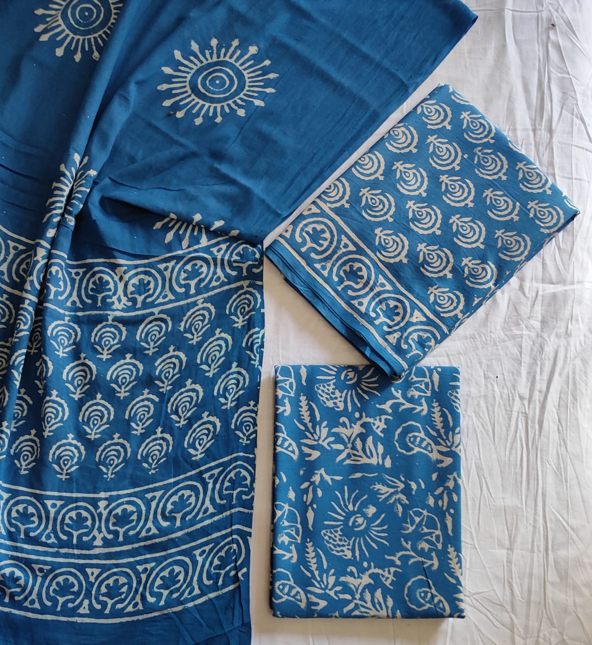 Pure Cotton Dress Material with Mul Cotton Dupatta – Elegant Everyday Comfort
