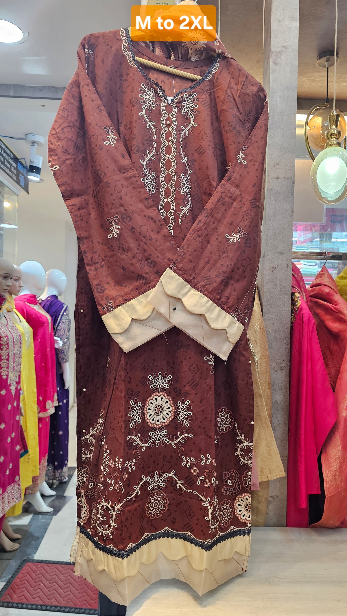 Premium Pakistani Cotton Suit Sets – M to 2XL